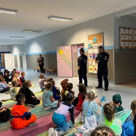 Policjanci z wizytą w naszej szkole