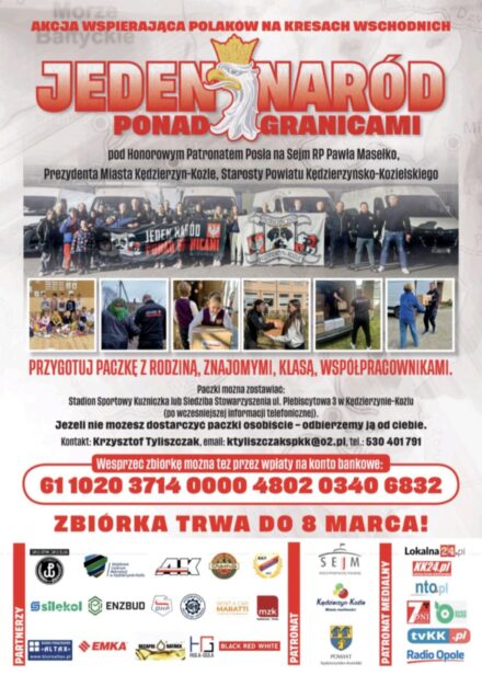 Akcja „Jeden Naród ponad granicami” – wspólna pomoc naszej szkoły