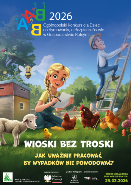 VII Ogólnopolski Konkurs dla Dzieci na rymowankę pt.”Wioski bez troski”