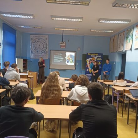 Prezentacja Zespołu Szkół nr 1 dla uczniów klas ósmych