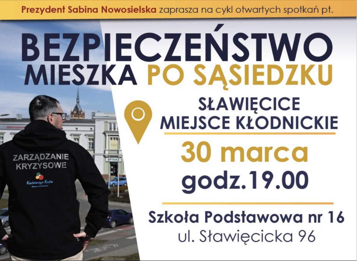 Zaproszenie na spotkanie dla mieszkańców Sławięcic i Miejsca Kłodnickiego!