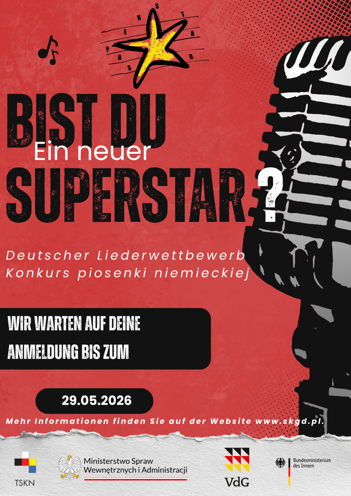 Konkurs Piosenki Niemieckiej SUPERSTAR 2026