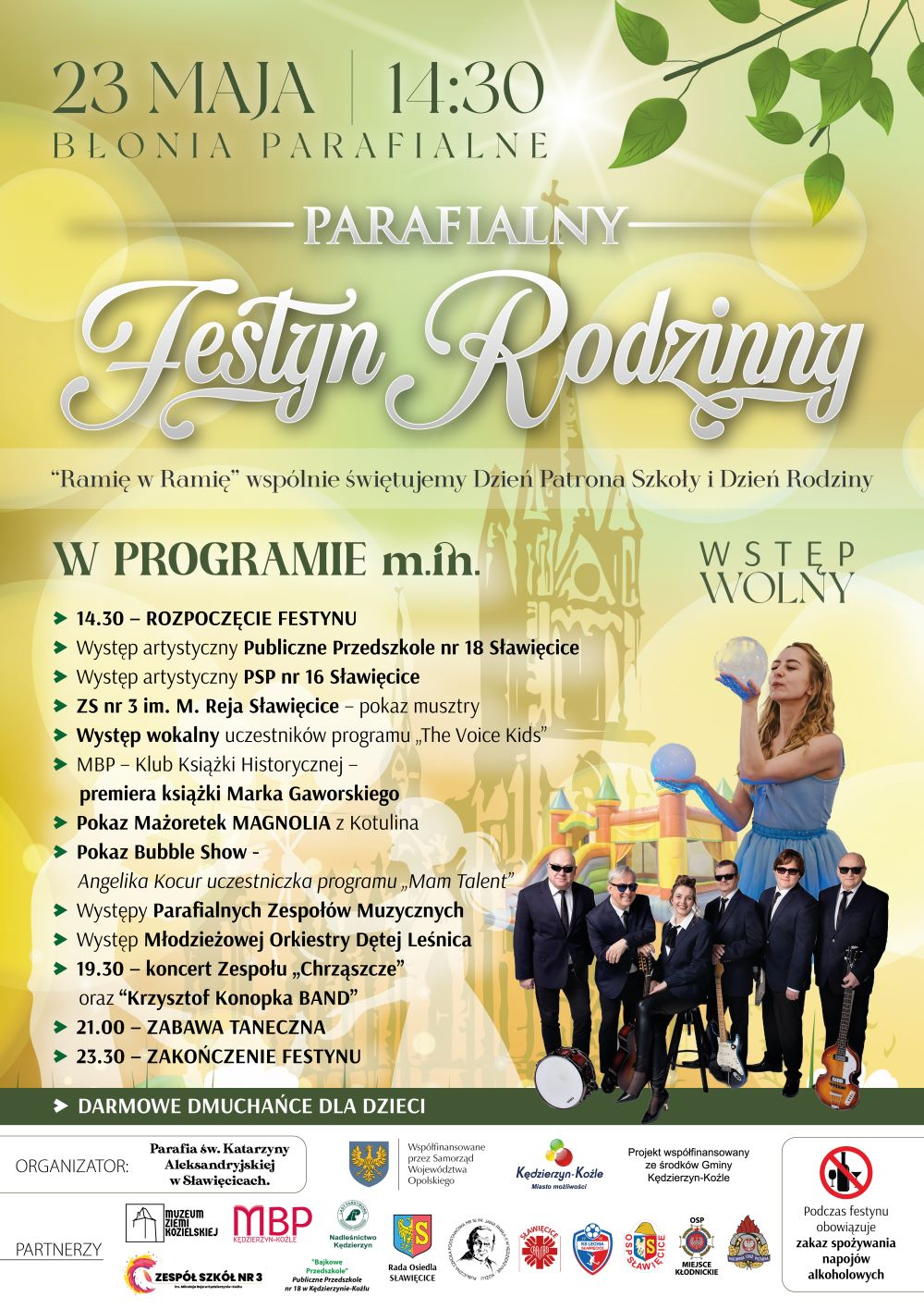 23 maja zapraszamy na Parafialny Festyn Rodzinny