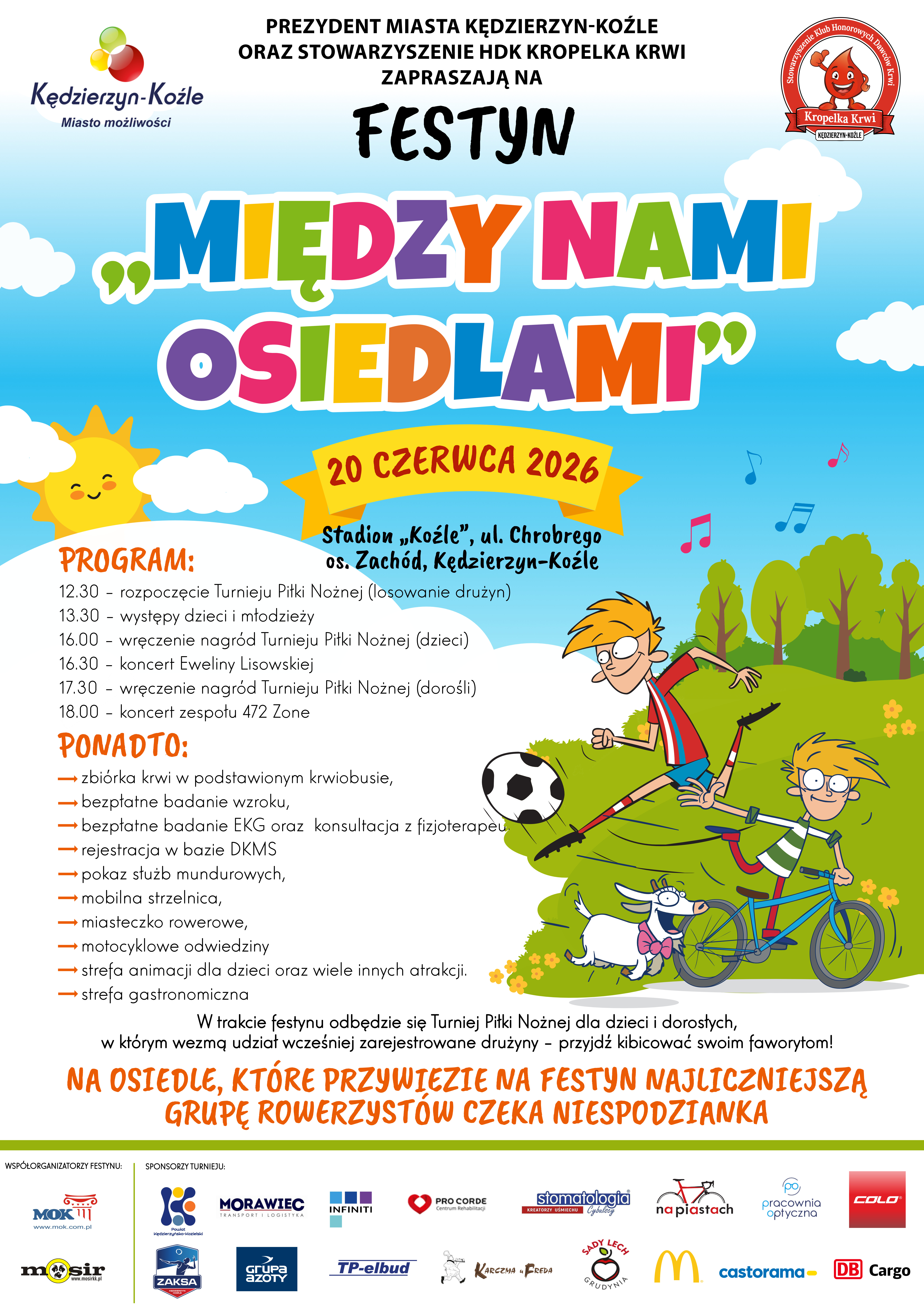 Festyn Międzyosiedlowy „Między Nami Osiedlami”! 20.06.2026